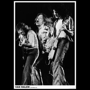 Van Halen – Rotterdam 1979 Poster
